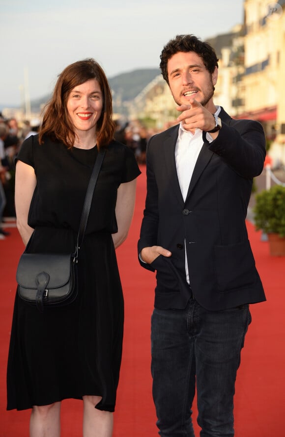 Valérie Donzelli et Jérémie Elkaïm lors de la soirée de clôture du 29ème Festival de Cabourg à Cabourg, le 13 juin 2015.