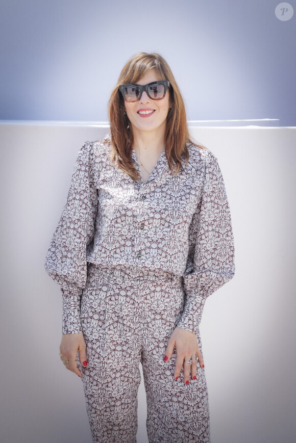 Exclusif - Valérie Donzelli en marge de l"émission Télématin lors du 76ème Festival International du Film de Cannes, France, le 23 mai 2023. © Jack Tribeca/Bestimage 