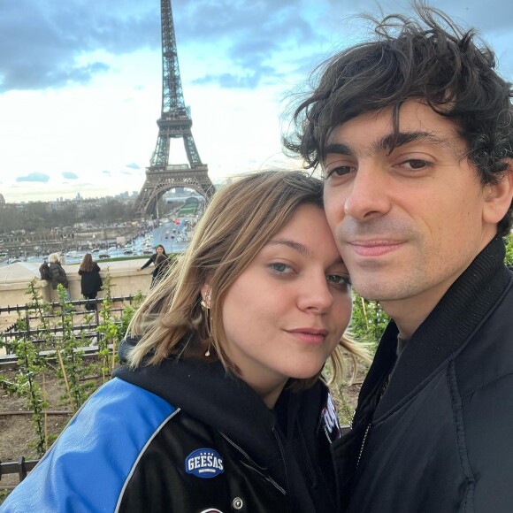 Louane et Florian Rossi sur Instagram. Le 24 mars 2023.