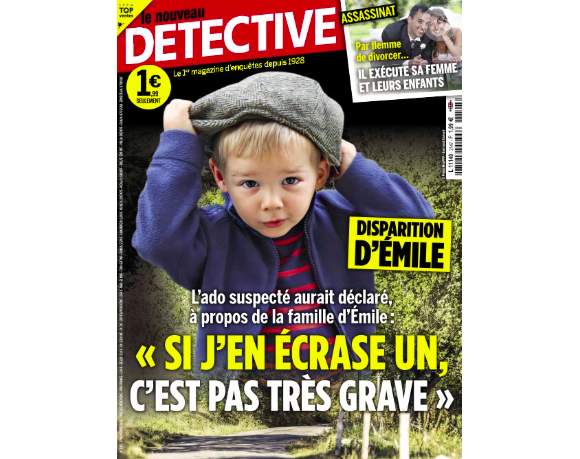 Couverture du "Nouveau Détective" du 25 octobre 2023