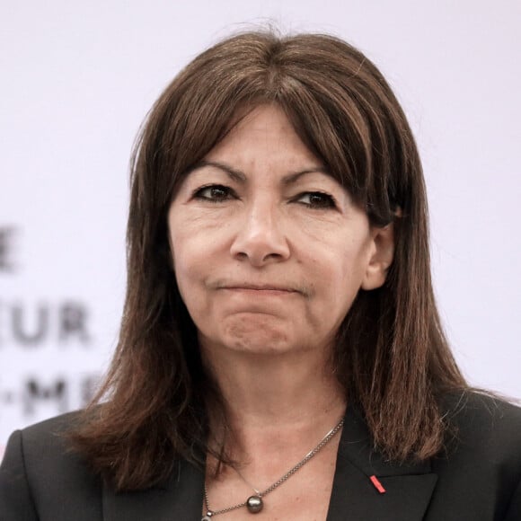 C'est un séjour qui ne passe pas
Anne Hidalgo, maire de Paris - Conférence de presse des Jeux Olympiques, au ministère de l'intérieur, à Paris © Stéphane Lemouton / Bestimage