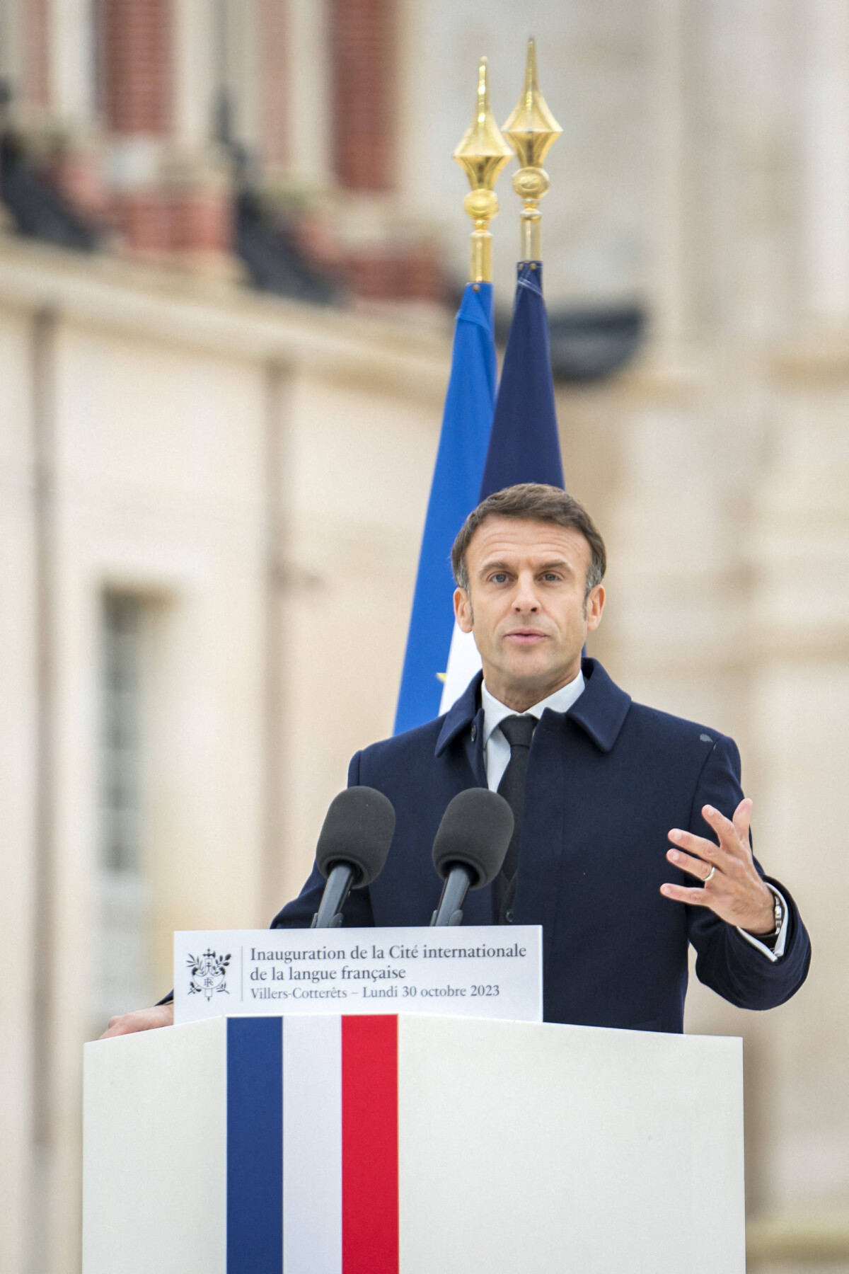 Photo : Emmanuel Macron - Le président de la République et sa femme ...