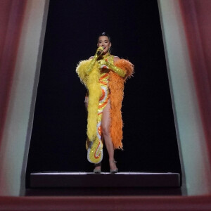 Katy Perry a conclu sa résidence à Las Vegas en beauté
Exclu - Katy Perry pour le dernier show de sa résidence à Las Vegas le 4 novembre 2023, en présence de Céline Dion, Meghan Markle et le prince Harry.
