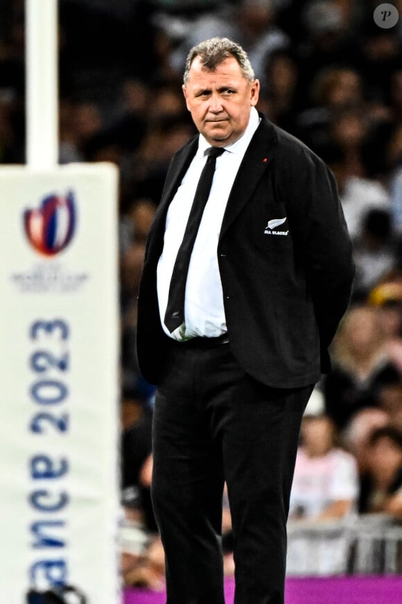 Ian Foster (nz) lors du match de groupe de la Coupe du monde de rugby entre la Nouvelle-Zélande et la Namibie à Toulouse, France, le 15 septembre 2023. La Nouvelle-Zéland a gagné 71-3. © Thierry Breton/Panoramic/Bestimage