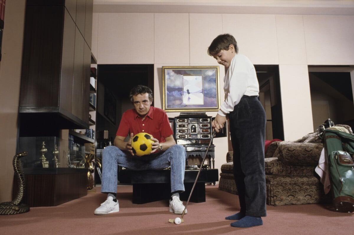 Michel Sardou : Son appartement dans un quartier bourgeois, une "tanière" à la décoration soignée - Purepeople