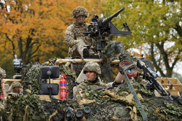 Kate Middleton - Visite au 1er Queen's Dragoon Guards à la caserne Robertson, Dareham, dans le Norfolk. Le 8 novembre 2023.