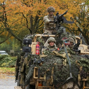 Kate Middleton - Visite au 1er Queen's Dragoon Guards à la caserne Robertson, Dareham, dans le Norfolk. Le 8 novembre 2023.