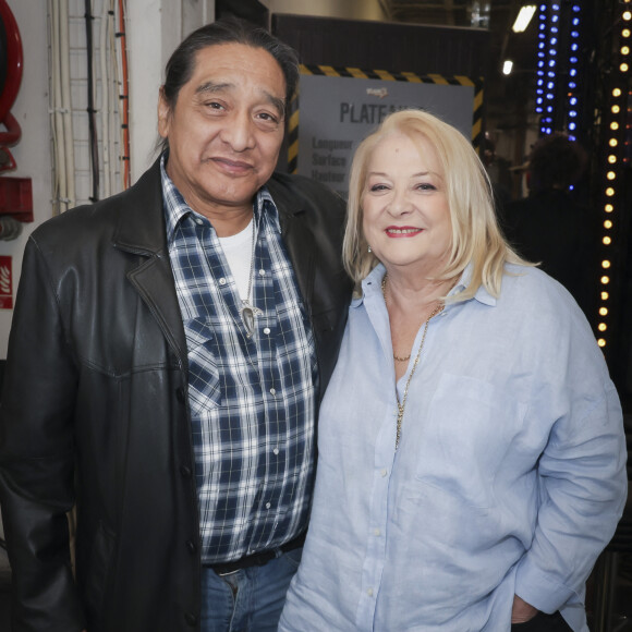 Il a joué dans le film "Bagdad Café"
Exclusif - Josiane Balasko et son mari George Aguilar - Backstage de l'émission TPMP (Touche Pas à Mon Poste) présentée en direct par C.Hanouna et diffusée sur C8 - Paris le 20/09/2022 - © Jack Tribeca / Bestimage 