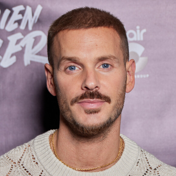 Exclusif - M. Pokora (Matt Pokora) - Photocall et cocktail de la soirée pour la série documentaire "Ça va bien se passer, Dadju" en exclusivité sur Canal + au Royal Monceau à Paris le 12 septembre 2023. A partir du 13 septembre, la chaine de télévision française Canal+ diffusera "Ça va bien se passer, Dadju". Une série-documentaire de six épisodes retraçant la vie de Dadju. © Cyril Moreau/Bestimage 