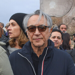 Richard Berry - Marche pour la République et contre l'antisémitisme à Paris le 12 novembre 2023. © Lionel Urman / Bestimage