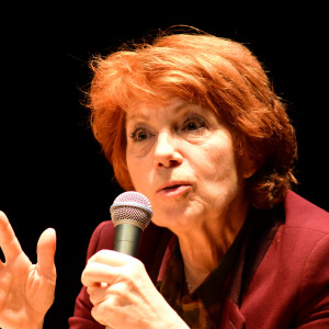 Véronique Genest assiste à L'Autre Festival : Celui qui ouvre les livres à Avignon, France, le 20 février 2020. © Romain Doucelin/Bestimage