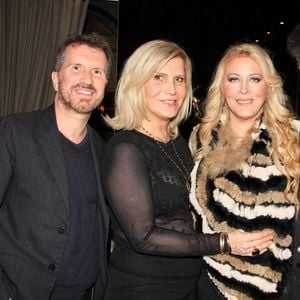 Exclusif - Eric Brachet (gérant de l'hôtel B Montmartre), guest, Loana Petrucciani et Eryl Prayer lors d'un dîner à l'hôtel B-Montmartre à Paris, suivi d'une soirée au restaurant Manko. Le 17 février 2022 © Baldini / Bestimage 