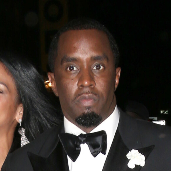 P. Diddy (Sean Combs) et Cassie - Arrivée des people à l'after-party de la soirée Costume Institute Gala 2015 (Met Ball), organisée par Rihanna, à la boîte de nuit "Up & Down" à New York, le 4 mai 2015.