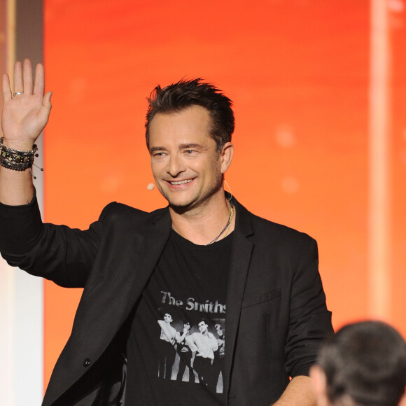 Exclusif - No Web - David Hallyday - Enregistrement de l'émission "La Chanson secrète 5", qui sera diffusée le 11 janvier 2020 sur TF1, à Paris. Le 17 décembre 2019 © Gaffiot-Perusseau / Bestimage  Exclusive - No Web No Blog pour Belgique et Suisse 