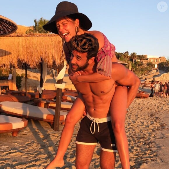 Sacha Abitbol, beau brun barbu et musclé, a posté plusieurs clichés d'eux sur Instagram pour lui souhaiter son anniversaire
Adèle Exarchopoulos et Sacha Abitbol