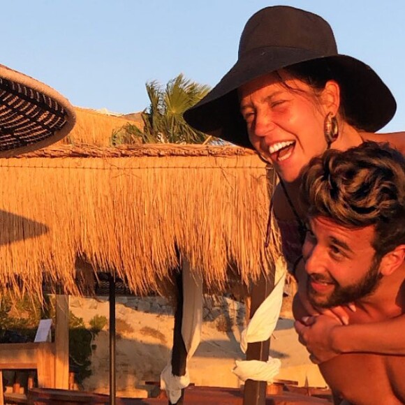 Sacha Abitbol, beau brun barbu et musclé, a posté plusieurs clichés d'eux sur Instagram pour lui souhaiter son anniversaire
Adèle Exarchopoulos et Sacha Abitbol