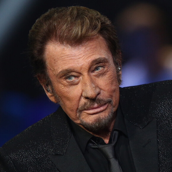 Exclusif - Johnny Hallyday - Enregistrement de l'émission Spécial Johnny Hallyday, "Johnny, la soirée événement", qui sera diffusée sur TF1 en prime-time