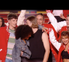 Un extrait repartagé sur TikTok avait par exemple laissé croire les internautes qu'un bisou avait été échangé entre eux.
Pierre et Candice interprètent "You're the one that I want" lors du prime de la Star Academy du 25 novembre 2023 sur TF1.