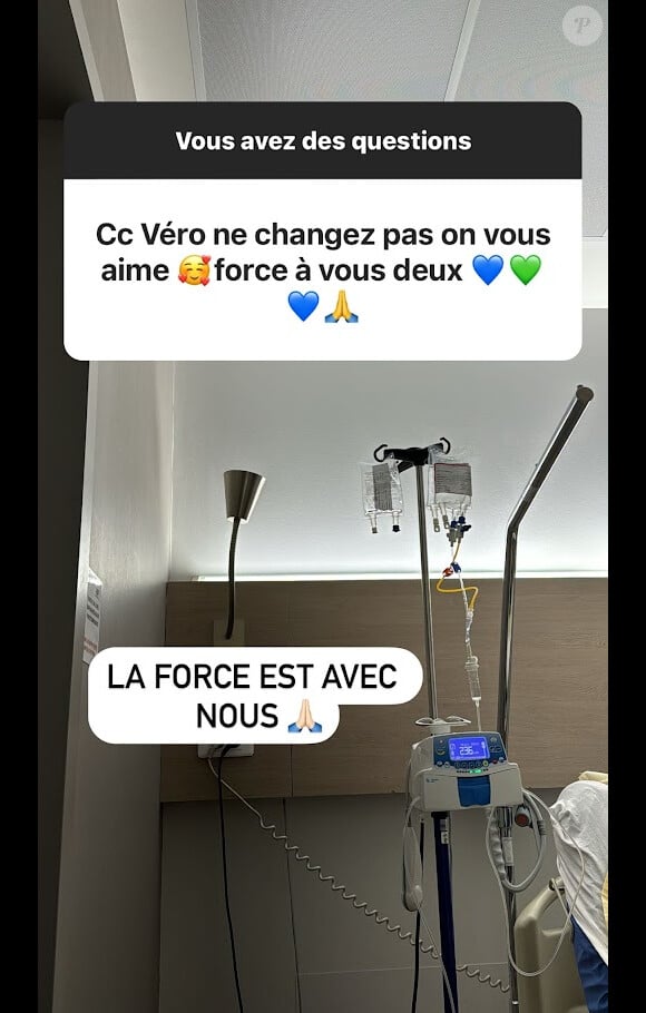 Elle l'accompagne, depuis, au maximum dans ses démarches médicales.
Veronika Loubry donne des nouvelles de Gérard Kadoche sur Instagram. Le 27 novembre 2023.
