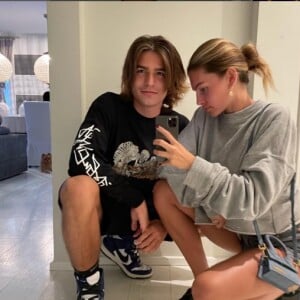 Thylane Blondeau et son frère Ayrton sur Instagram. Le 30 juillet 2021.