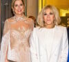 Les deux superbes femmes se sont distinguées par leurs looks totalement différents
La reine Maxima des Pays-Bas et la Première Dame française Brigitte Macron lors de l'ouverture de l'exposition "Sculpter les sens" d'Iris van Herpen au Musée des Arts Décoratifs de Paris, France, le 28 novembre 2023.