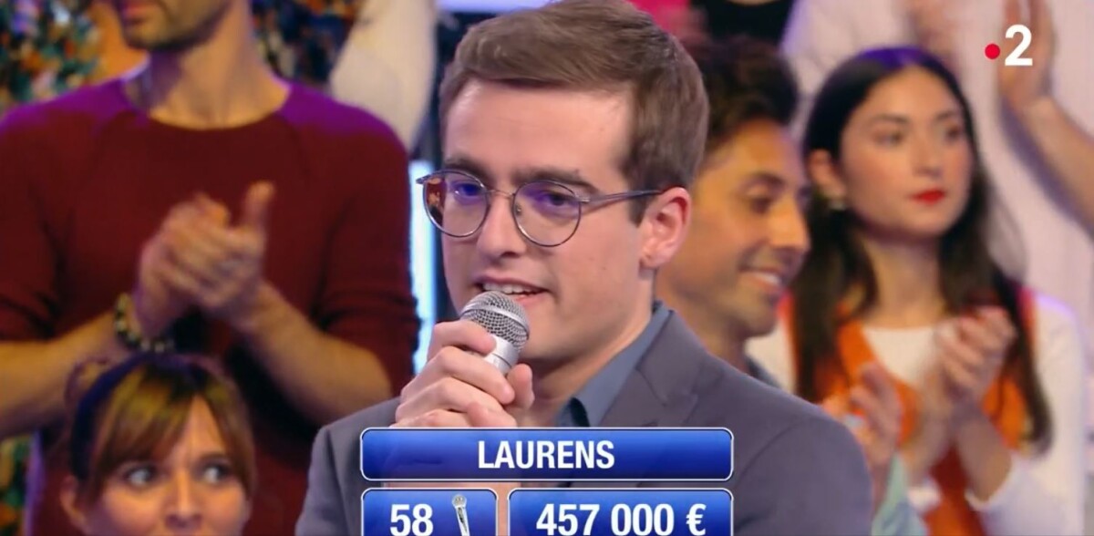 Vidéo Laurens éliminé de "N'oubliez pas les paroles" sur France 2