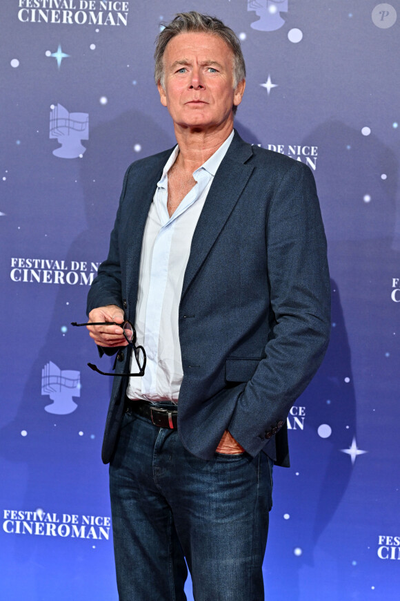 Franck Dubosc lors de la cinquième soirée de la 5ème édition du festival Cinéroman au cinéma Pathé Gare du Sud, à Nice, France, le 6 octobre 2023.