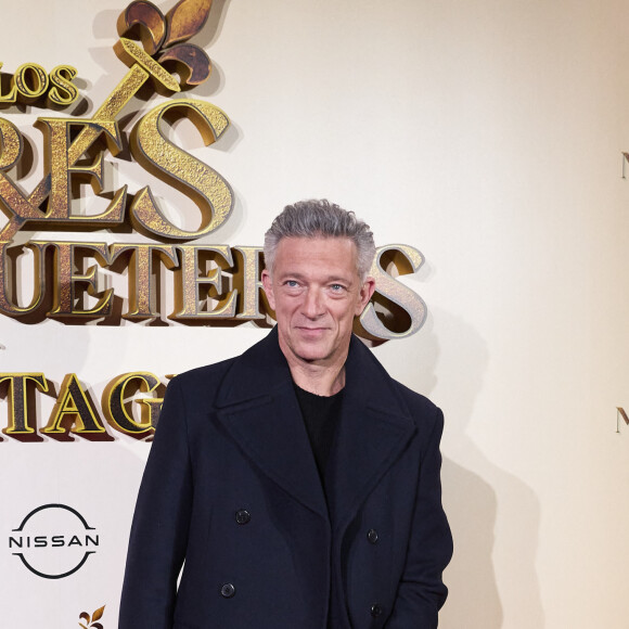 Vincent Cassel - Première du film "Les Trois Mousquetaires : D'Artagnan" à Madrid. Le 12 avril 2023 © Jack Abuin / Zuma Press / Bestimage  