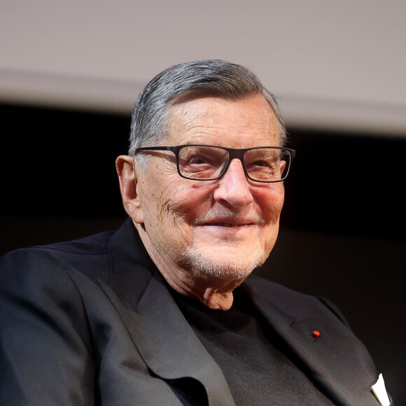 Jean-Claude Camus - L.Hallyday donne une conférence de presse pour l'exposition Johnny Hallyday à Bruxelles Expo le 19 décembre 2022. © Dominique Jacovides / Bestimage 