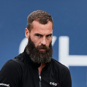 "Mettre de la crème avant d'avoir brûlé, le lendemain c'est trop tard !!!", conclut-il
Benoit Paire (Credit Image: © Mathias Schulz/ZUMA Press Wire)