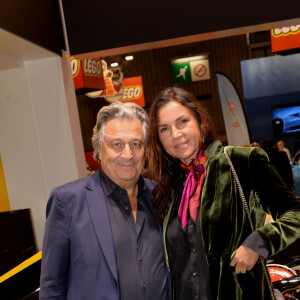 Exclusif - Christian Clavier et sa femme Isabelle de Araujo - Soirée Renault à l'occasion de l'ouverture de la 120ème édition du Mondial de l'Automobile 2018 au Paris Expo Porte de Versailles à Paris le 2 octobre 2018. © Rachid Bellak/Bestimage 