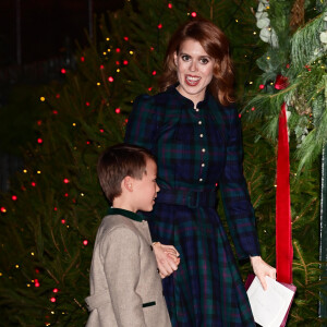 La princesse Beatrice d'York - Concert de Noël "Together At Christmas" à l'abbaye de Westminster à Londres, le 8 décembre 2023.