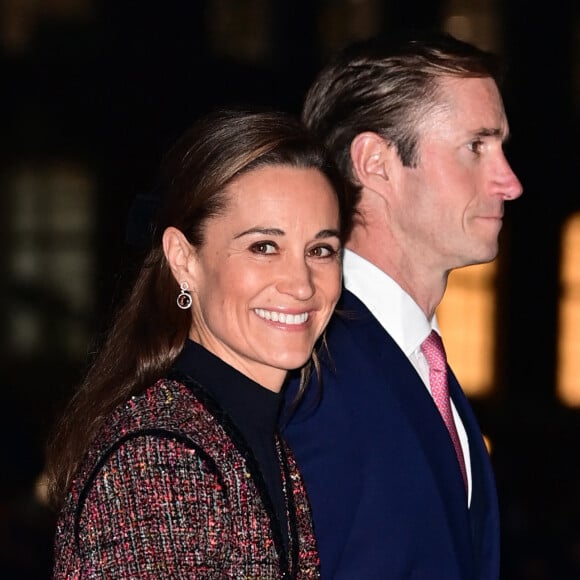 Pippa Middleton - Concert de Noël "Together At Christmas" à l'abbaye de Westminster à Londres, le 8 décembre 2023.