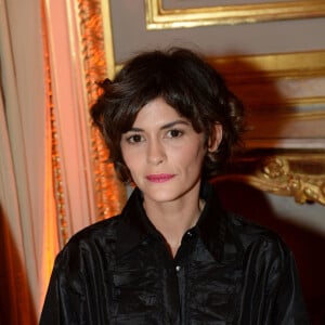 Audrey Tautou - Cocktail/dîner Longchamp à la boutique Longchamp, rue Saint-Honoré, à Paris, France, le 4 octobre 2016, lors de la Fashion Week de Paris. © Rachid Bellak/Bestimage 