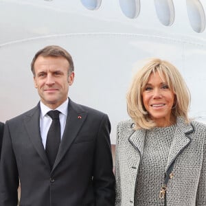 Accueil du président de la République française Emmanuel Macron et de la première dame Brigitte Macron par Alain Berset, Président de la Confédération suisse, et sa femme Muriel Zeender Berset à Berne (Suisse), le 15 novembre 2023. Cette visite d'Etat (15 - 16 novembre 2023) mettra à l'honneur la densité de la relation bilatérale franco-suisse. © Dominique Jacovides / Bestimage 