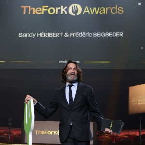 Frédéric Beigbeder lors de la cérémonie des TheFork Awards 2023, premier prix food 100% digital décerné par le grand pubic à l'Opéra de Lille, France, le 13 novembre 2023. © Jean-Marc Lhomer/Bestimage