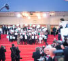 Le nom de la présidente du jury du Festival de Cannes dévoilé !
 
Le collectif " Cut ! " manifeste sur le tapis rouge pour défendre la transition écologique à la montée des marches de "Club Zero" lors du 76ème Festival International du Film de Cannes.