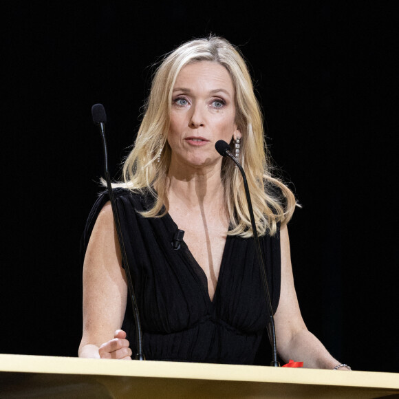 Mais elle est parvenue à en faire une force.
Léa Drucker (robe Chloé, chaussures Louboutin, bijoux Boucheron) - 48ème cérémonie des César à l'Olympia à Paris le 24 février 2023 © Borde / Jacovides / Bestimage 