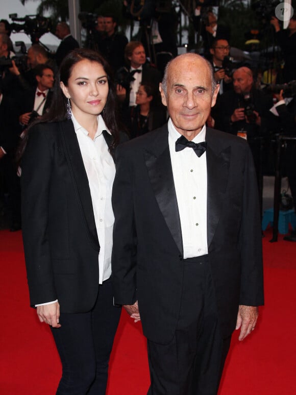 Archive - Guy Marchand et son ex-femme Adelina à Cannes, France, en mai 2013.