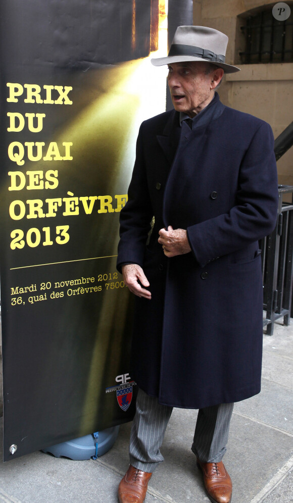Guy Marchand - Remise du prix polar "Quai des Orfevres 2013" a Danielle Thiery, ancienne commissaire de Police. Le 20 novembre 2012