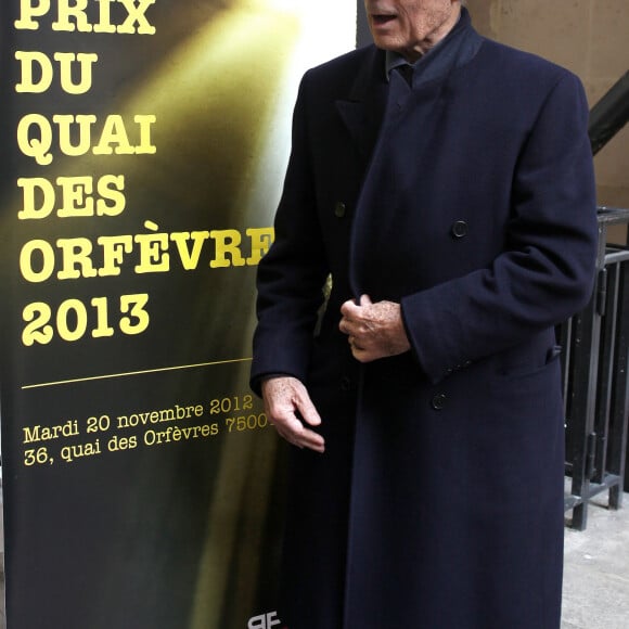 Guy Marchand - Remise du prix polar "Quai des Orfevres 2013" a Danielle Thiery, ancienne commissaire de Police. Le 20 novembre 2012