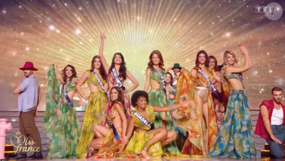 Elle est tombée sur les fesses.
Miss Guadeloupe : Jalylane Maes a chuté sur la scène de l'élection de Miss France. Elle est tombée sur les fesses.