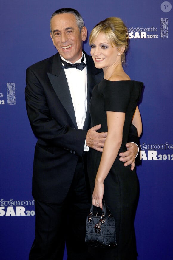 Thierry Ardisson et Audrey Crespo-Mara - 37ème cérémonie des César en 2012 © Guillaume Gaffiot /Bestimage