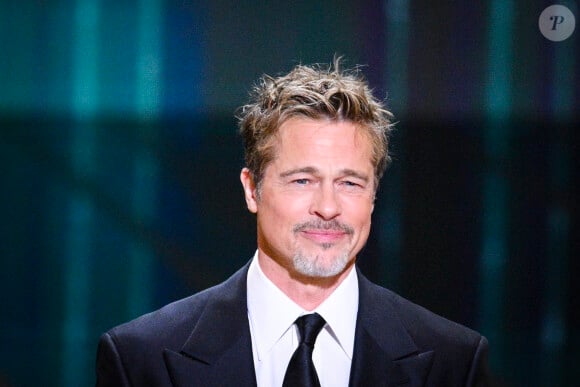 Le couple était très proche et très amoureux.
Brad Pitt remet un César d'honneur lors de la 48ème cérémonie des César à l'Olympia à Paris le 24 février 2023. © JB Autissier / Panoramic / Bestimage 
