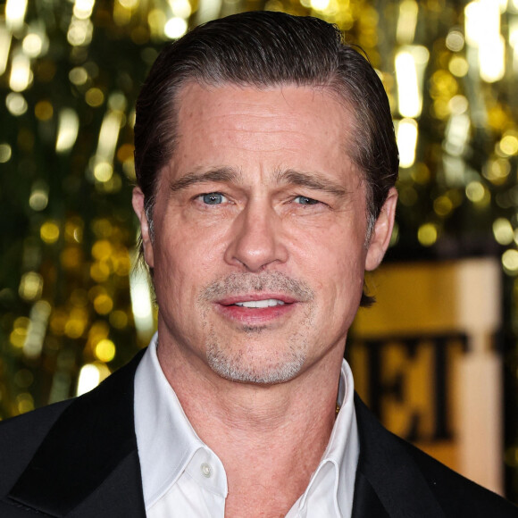 Brad Pitt à la première du film "Babylon" à l'academy Museum of Motion Pictures à Los Angeles, Californie, Etats-Unis, le 15 décembre 2022. 