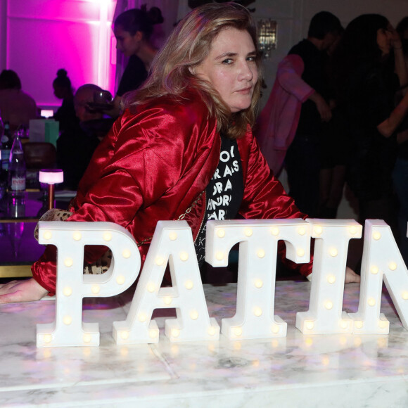 Exclusif - Marie-Amélie Seigner - 5ème édition de la "Soirée Patins" à l'hôtel Kimpton St-Honoré à Paris, France, le 21 décembre 2023.  © Christophe Clovis/Bestimage