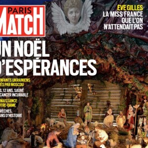 Couverture du Paris Match paru le 21 décembre 2023.