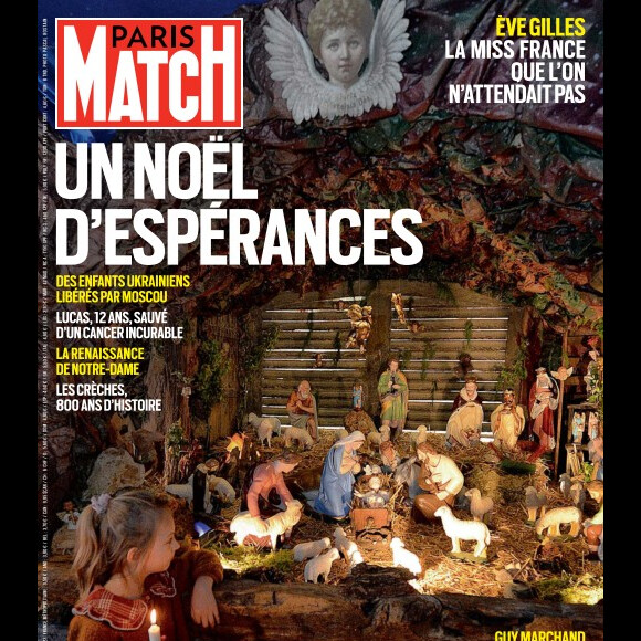 Couverture du Paris Match paru le 21 décembre 2023.
