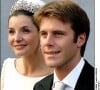 Un mariage qui a eu lieu le 25 septembre 2003 à la basilique Sainte-Marie-des-Anges-et-des-Martyrs à Rome
 
Archives - Clotilde Courau et Emmanuel-Philibert de Savoie lors de leur mariage