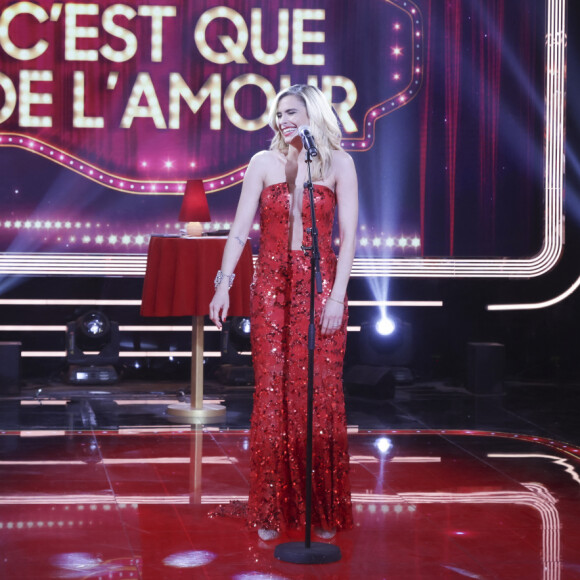 Exclusif - Clara Morgane - Enregistrement de l'émission "C'est génial, c'est que de l'amour", présentée par C.Hanouna et diffusée le 25 avril sur C8 © Jack Tribeca / Bestimage 